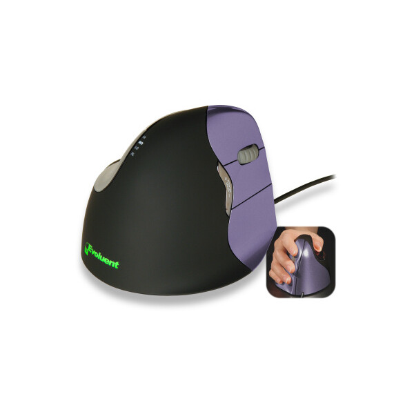 Evoluent VM4S - USB Typ-A - Schwarz