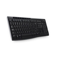 Logitech K270 - Standard - Kabellos - RF Wireless -...