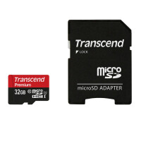 Transcend 32GB microSDHC Class 10 UHS-I - 32 GB -...