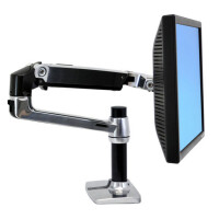 Ergotron LX Series Desk Mount LCD Arm - 11,3 kg - 86,4 cm (34 Zoll) - 75 x 75 mm - 100 x 100 mm - Schwarz