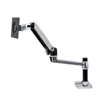 Ergotron LX Series Desk Mount LCD Arm - 11,3 kg - 86,4 cm (34 Zoll) - 75 x 75 mm - 100 x 100 mm - Schwarz