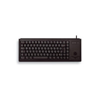 Cherry Slim Line Compact-Keyboard G84-4400 - Tastatur - 84 Tasten QWERTZ - Schwarz