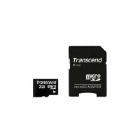 Transcend TS2GUSD - 2 GB - MicroSD - NAND - 20 MB/s - 13 MB/s - Schwarz