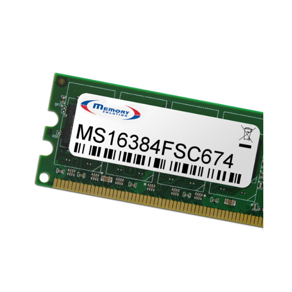 Memorysolution 16GB Fujitsu Primergy RX1330 M2, TX1330 M2