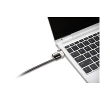 Kensington NanoSaver™-Laptopschloss - 1,8 m - Kensington - Schlüssel - Karbonstahl - Schwarz - Edelstahl