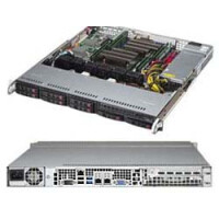 Supermicro CSE-113MFAC2-605CB - Rack - Server - Schwarz -...