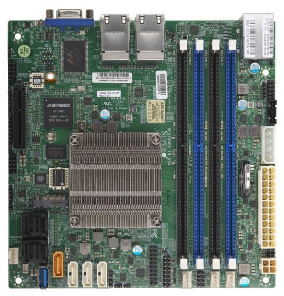 Supermicro A2SDi-8C-HLN4F - Intel - Intel Atom® - DDR4-SDRAM - 256 GB - DIMM - 1.2 V