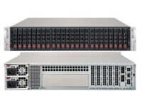 Supermicro 216BE1C-R741JBOD - Rack - Server - Schwarz - 2U - Heimbüro - Netzwerk