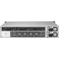 Supermicro SuperChassis 823MTQC-R802LPB - Rack - Server - Schwarz - ATX,EATX - 2U - 800 W