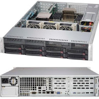Supermicro SuperChassis 825TQC-600WB - Rack - Server - Schwarz - EATX - 2U - Festplatte - Netzwerk - Leistung - Stromausfall - System