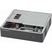 Supermicro CSE-101S - Rack - PC - Schwarz - Mini-ITX - 1U - Leistung - Status