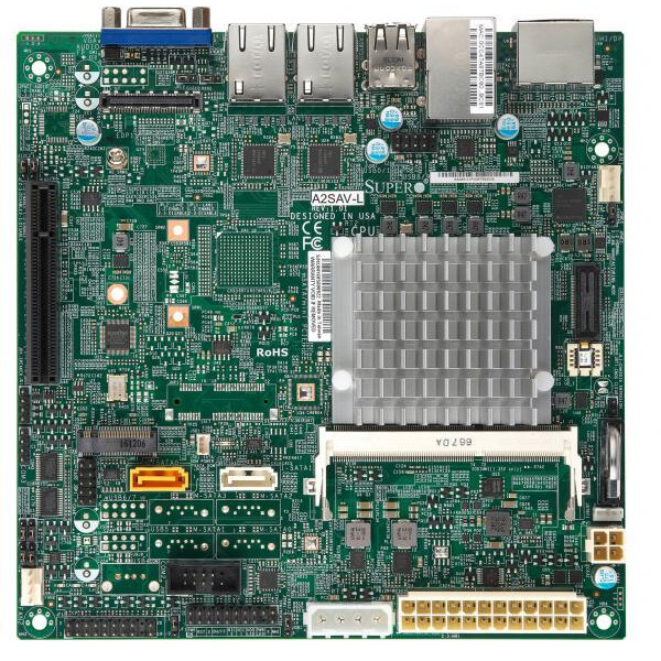 Supermicro A2SAV-L - Intel - DDR3-SDRAM - 64 GB - Dual-channel - 1.35,1.5 V - 1333,1600,1866 MHz