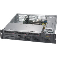 Supermicro CSE-825MBTQC-R802WB - Rack - Server - Schwarz - 2U - Festplatte - LAN - Leistung - System - BSMI CCC CE/EMC FCC class A TUV/CB UL/CUL