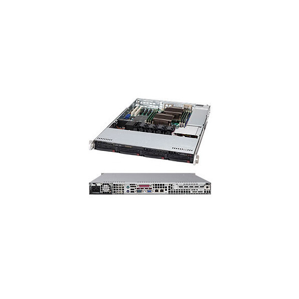 Supermicro SC815 TQ-563CB - Rack-montierbar - 1U