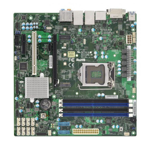Supermicro X11SAE-M - Mainboard - Mikro-ATX