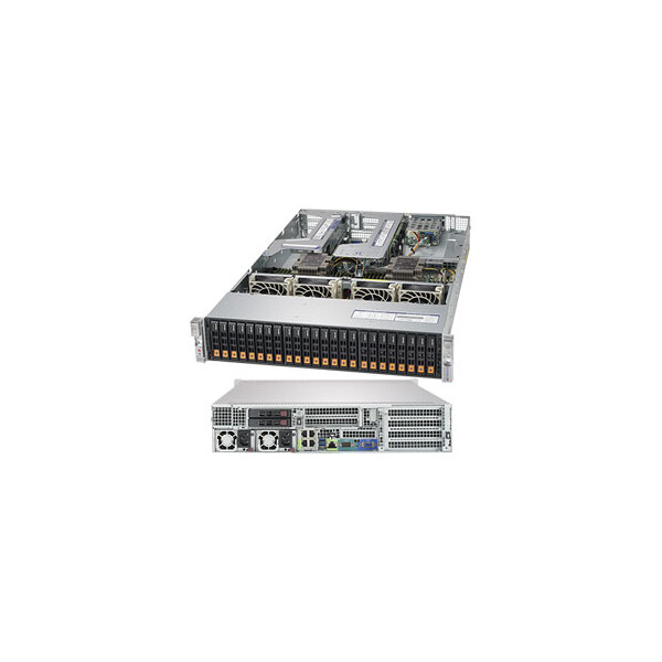 Supermicro SYS-2029U-TN24R4T Server-Barebone Intel® C621 LGA 3647 2U Schwarz