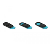 Delock 20652 - Lens protector - Schwarz - Aluminium - 9 mm - 17,5 mm - 0,9 mm