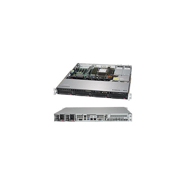 Supermicro SuperServer 5019P-MTR - Intel C622 - LGA 3647 (Socket P) - Intel® Xeon® - DDR4-SDRAM - 1024 GB - 256 GB