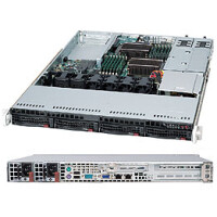 Supermicro SuperChassis 815TQC-R706WB2 - Rack - Server - Schwarz - Ventilatorausfall - Festplatte - Netzwerk - Leistung - 750 W - 3.5 Zoll