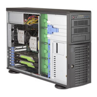 Supermicro SuperWorkstation 7049A-T - Intel® C621 - LGA 3647 (Socket P) - 10,4 GT/s - Intel® Xeon® - DDR4-SDRAM - 2000 GB