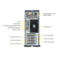 Supermicro SuperWorkstation 7049A-T - Intel® C621 - LGA 3647 (Socket P) - 10,4 GT/s - Intel® Xeon® - DDR4-SDRAM - 2000 GB