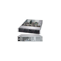 Supermicro SuperChassis 825TQC-R1K03WB - Rack - Server - Schwarz - 1000 W - 3.5 Zoll - 5 - 35 °C