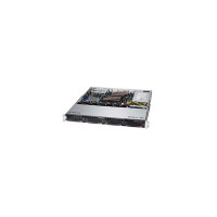 Supermicro SuperChassis 813MFTQC-350CB2 - Rack - Server - Schwarz - 1U - HDD - Netzwerk - Leistung - System - BSMI - CCC - CE/EMC - FCC B - TUV/CB