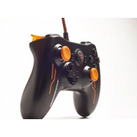 ThrustMaster GP XID PRO eSport edition - Gamepad - PC - Analog / Digital - Zurück - D-pad - Start - Verkabelt - Schwarz - Orange