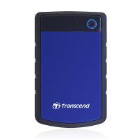 Transcend 1TB StoreJet 25H3 - 1000 GB - 2.5 Zoll - 3.2 Gen 1 (3.1 Gen 1) - Schwarz - Blau