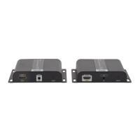 HDMI Video Extender Set CAT/IP Set, bis 120m, UHD/30Hz
