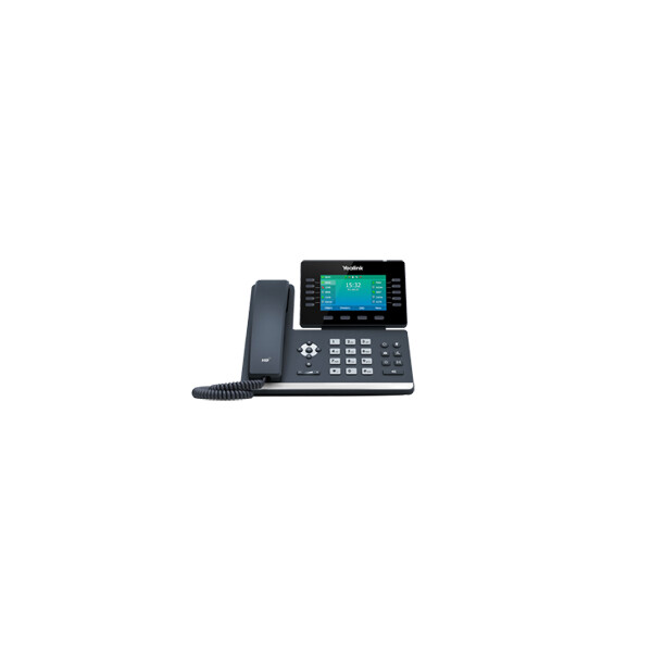 Yealink SIP-T54W - IP-Telefon - Schwarz - Kabelgebundenes Mobilteil - Tisch/Wand - Im Band - Out-of band - SIP-Info - 10 Zeilen