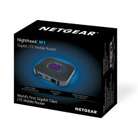 Netgear MR1100 - Ausrüstung für drahtloses Handy-Netzwerk - Schwarz - Tragbar - 6,1 cm (2.4 Zoll) - Gigabit Ethernet - 10,100,1000 Mbit/s