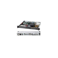 Supermicro SC512-203B - Rack - Server - Schwarz - ATX - 1U - HDD - Leistung