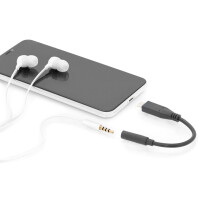USB Type-C Audio Kabel, 0,2m Type-C ST auf 3,5"...