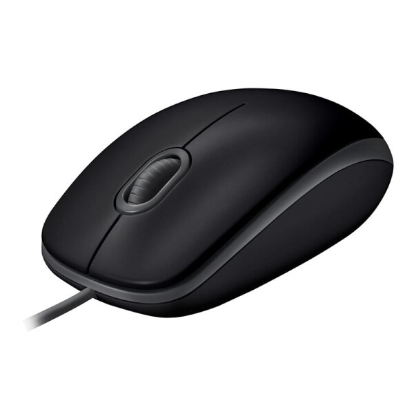 Logitech B110 Silent - Beidhändig - Optisch - USB Typ-A - 1000 DPI - Schwarz