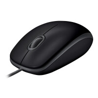 Logitech B110 Silent - Beidhändig - Optisch - USB...