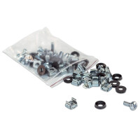 Intellinet Cage Nut Set - Schrauben, Muttern und...