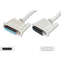 Daten Kab.Ser. 25ST<>BU 10M DSUB-25POL. STECKER-BUCHSE