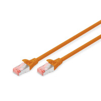 DK-1644-010/OR - CAT 6 S-FTP Patchkabel, Cu, LSZH AWG...