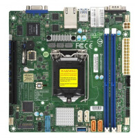 Supermicro X11SCL-IF - Intel - LGA 1151 (Socket H4) - Intel® Celeron® - Intel® Core™ i3 - Intel® Pentium® - Intel® Xeon® - DDR4-SDRAM - 64 GB - 1.2 V