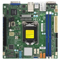Supermicro X11SCL-IF - Intel - LGA 1151 (Socket H4) - Intel® Celeron® - Intel® Core™ i3 - Intel® Pentium® - Intel® Xeon® - DDR4-SDRAM - 64 GB - 1.2 V
