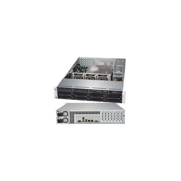 Supermicro SuperServer 6029P-TRT - Intel C622 - LGA 3647 (Socket P) - 10,4 GT/s - DDR4-SDRAM - 2000 GB - 512 GB