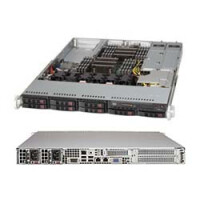 Supermicro SC113AC2-R706WB2 - Rack - Server - Schwarz - EATX - 1U - Aktivität - HDD - LAN - Leistung