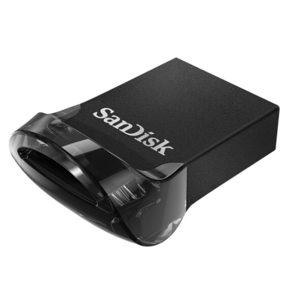 SanDisk Ultra Fit - 256 GB - USB Typ-A - 3.2 Gen 1 (3.1 Gen 1) - 130 MB/s - Ohne Deckel - Schwarz