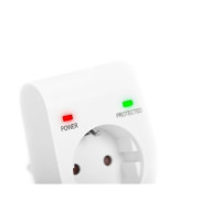 Überspannungsschutz Adapter 16A, 3500W, Weiß