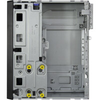 Inter-Tech S-703 - Desktop - PC - Stahl - Schwarz - Mini-ATX,uATX - 11,5 cm