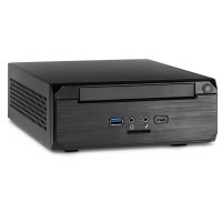 Inter-Tech MW-02 II - Mini Tower - PC - Schwarz - ITX - 4...