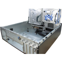 Inter-Tech IT-502 - Desktop - PC - Schwarz - Mini-ITX,uATX - 1U - Oben