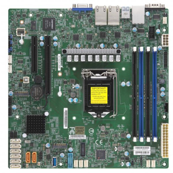 Supermicro X11SCH-LN4F 1151 C246 DDR4 MATX - Mainboard - Intel Sockel 1151 (Core i)