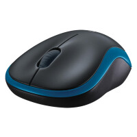 Logitech LGT-M185B - Beidh&auml;ndig - Optisch - RF...